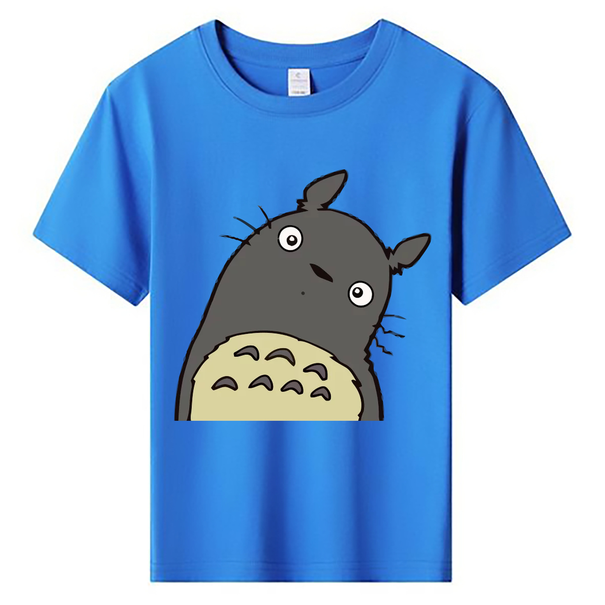 （画像用） となりのトトロ 草壁メイ 草壁サツキ My Neighbor Totoro Satsuki Kusakabe Mei Kusakabe 綿100％キッズTシャツ（フロントプリント）